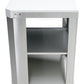 Mont Alpi Islands Mont Alpi 90 Degree Corner Module / Island Extension, Stainless Steel, White Composite Granite Counter / MA90C