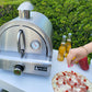 Mont Alpi Pizza Ovens Mont Alpi Portable Tabletop Pizza Oven / Stainless Steel, Bake, Roast / Outdoor Kitchen, RV, Camping / MAPZ
