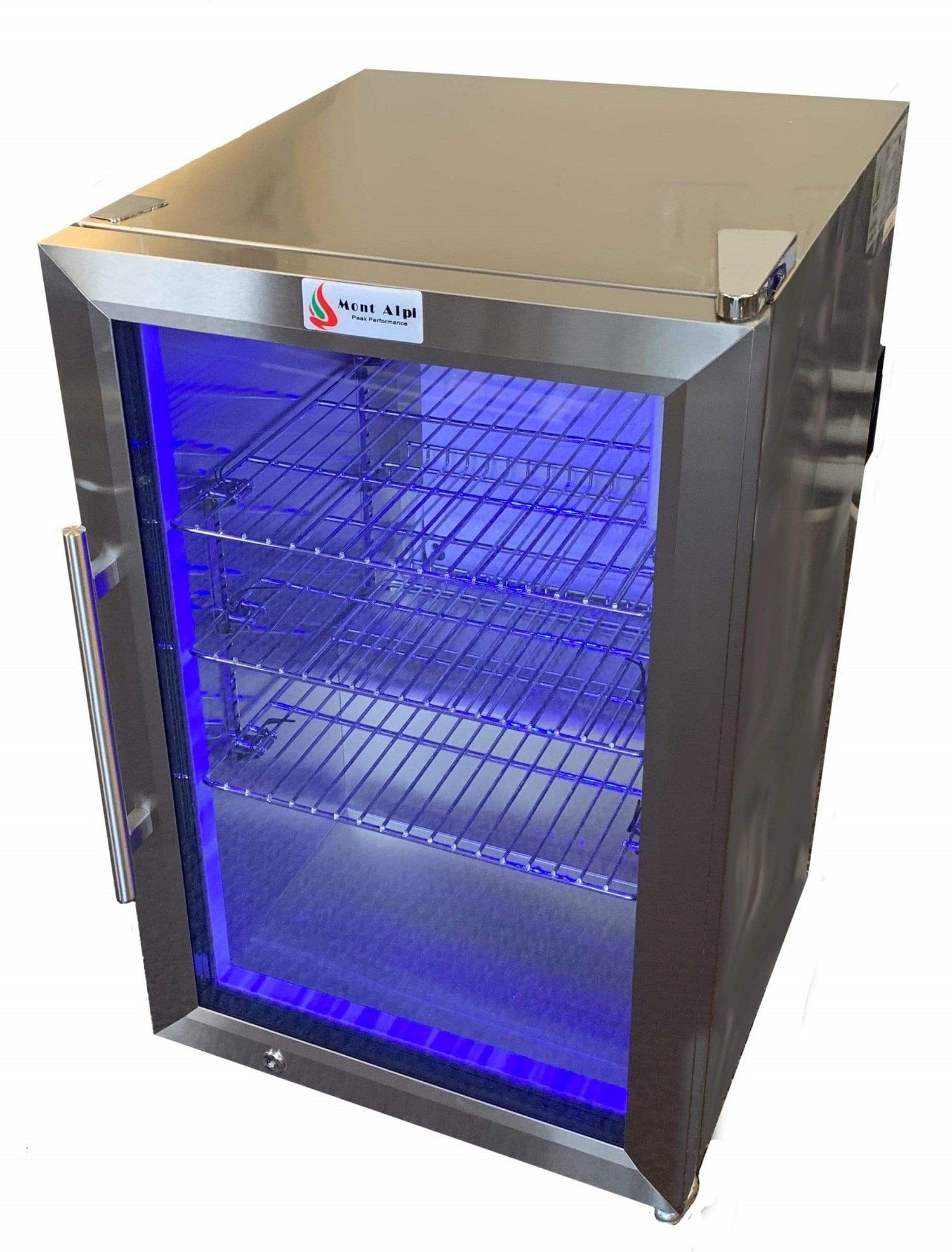 Mont Alpi Refrigeration + Cooling Mont Alpi Outdoor Refrigerator / Lockable, Blue LED Lights / MAF