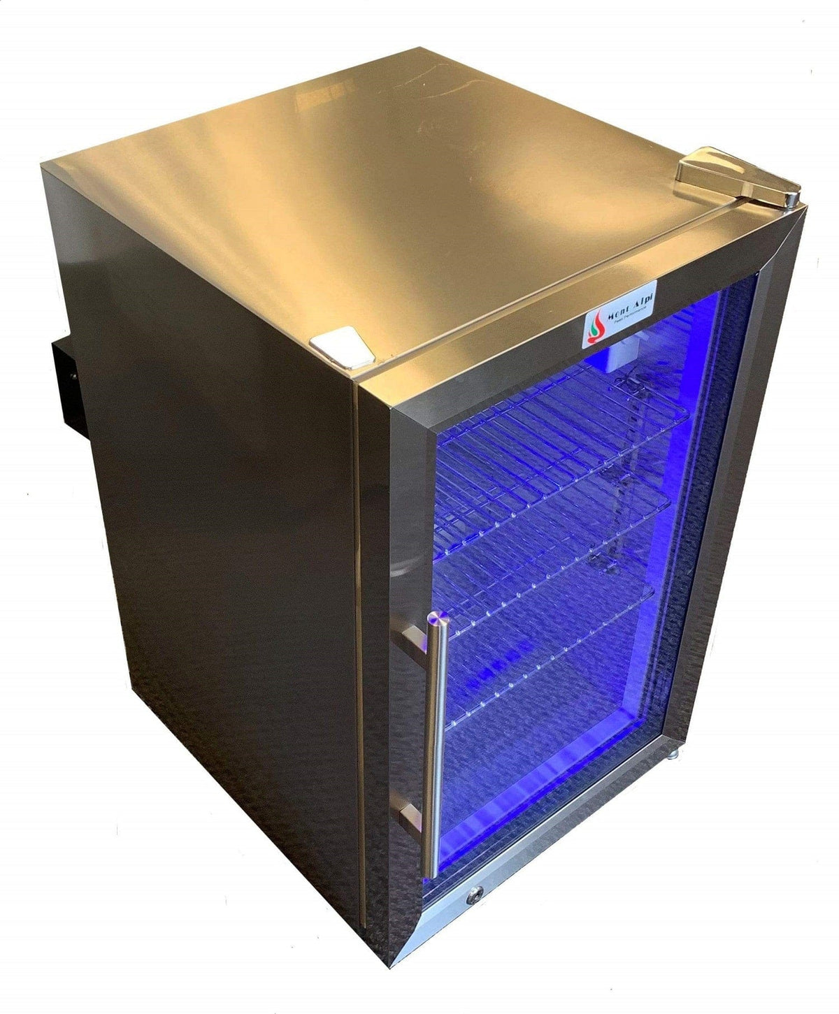 Mont Alpi Refrigeration + Cooling Mont Alpi Outdoor Refrigerator / Lockable, Blue LED Lights / MAF