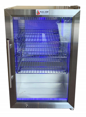 Mont Alpi Refrigeration + Cooling Mont Alpi Outdoor Refrigerator / Lockable, Blue LED Lights / MAF