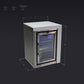 Mont Alpi Refrigeration + Cooling Mont Alpi Single Fridge Module / Outdoor Rated, Lockable, Blue LED Lights, Waterfall Side / MASFM
