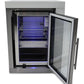Mont Alpi Refrigeration + Cooling Mont Alpi Single Fridge Module / Outdoor Rated, Lockable, Blue LED Lights, Waterfall Side / MASFM