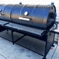 Moss Grills Grill Moss Grills Deluxe Double Barrel Grill with Single Smoke Box and Side Wall Enclosure - 203-1deluxe