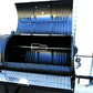 Moss Grills Grill Moss Grills Deluxe Double Barrel Grill with Single Smoke Box and Side Wall Enclosure - 203-1deluxe