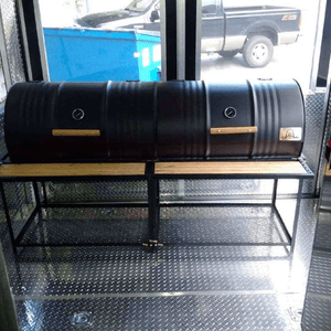 Moss Grills Grill Moss Grills Double Barrel Basic Custom BBQ Grill - 204