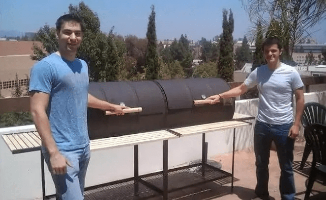 Moss Grills Grill Moss Grills Double Barrel Basic Custom BBQ Grill - 204