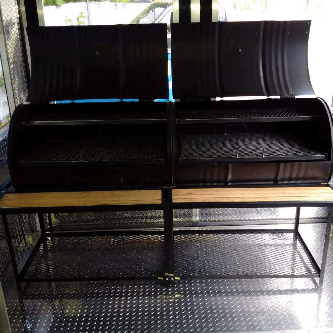 Moss Grills Grill Moss Grills Double Barrel Basic Custom BBQ Grill - 204