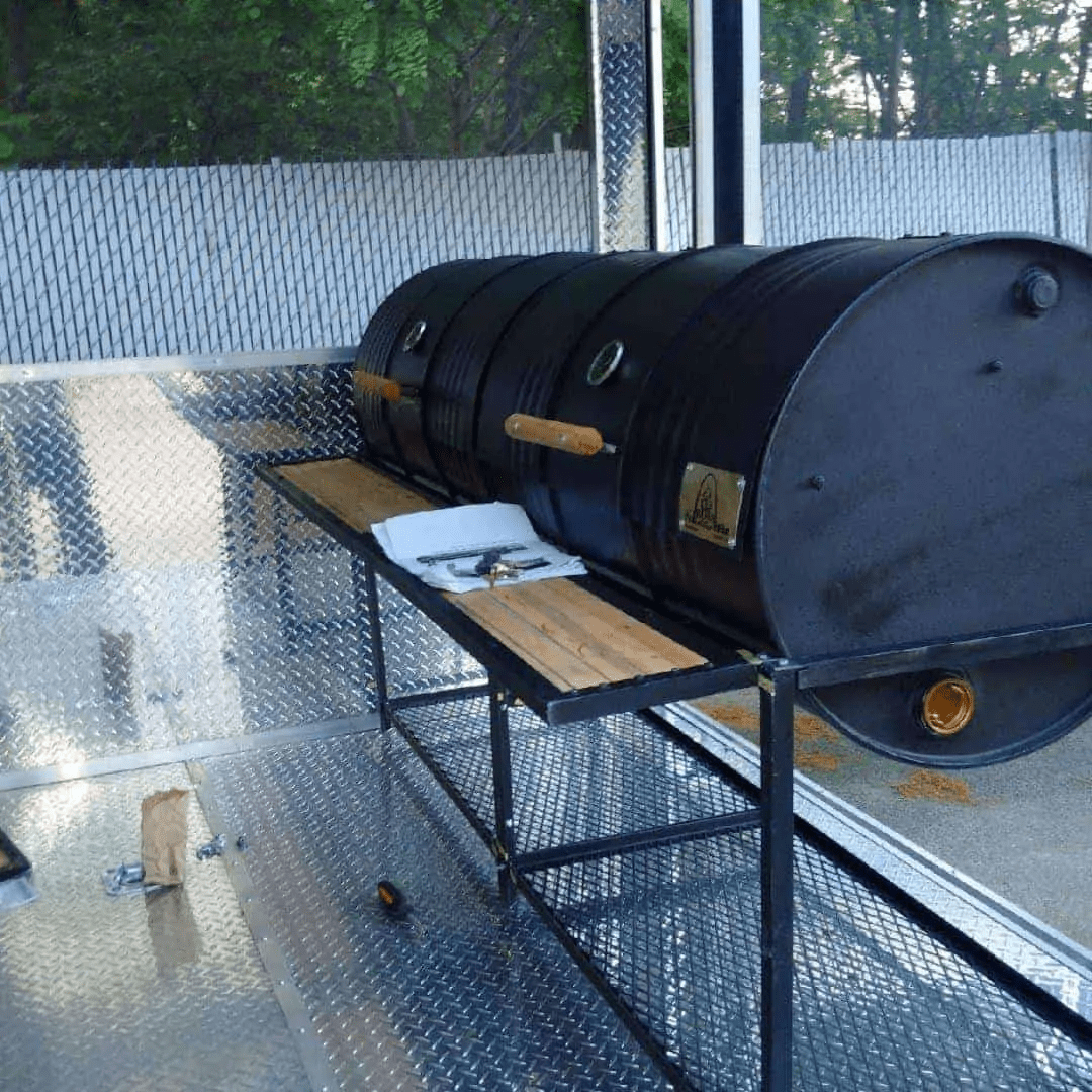 Moss Grills Grill Moss Grills Double Barrel Basic Custom BBQ Grill - 204