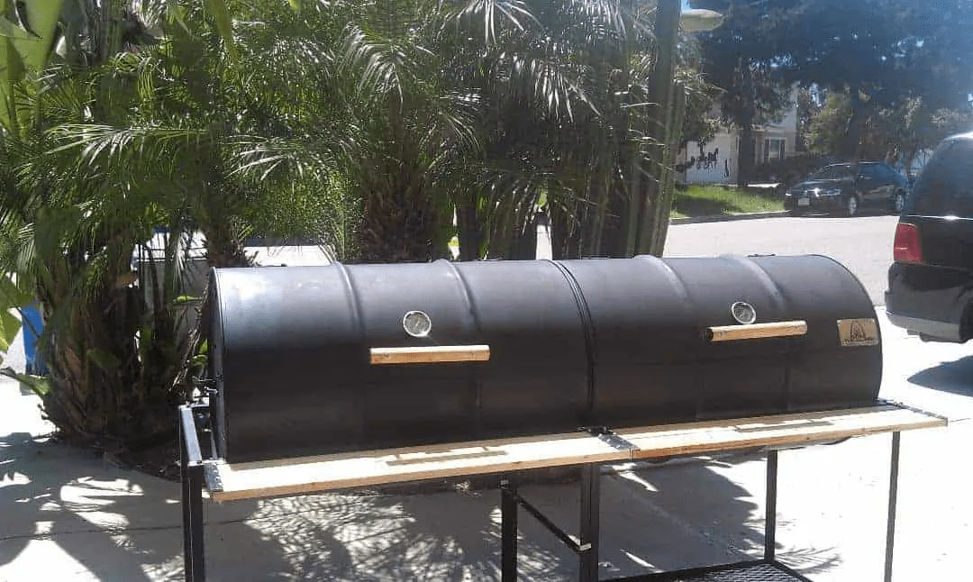 Moss Grills Grill Moss Grills Double Barrel Basic Custom BBQ Grill - 204