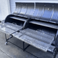 Moss Grills Grill Moss Grills Double Barrel Custom BBQ Grill with Double Firebox - 202