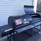 Moss Grills Grill Moss Grills Double Barrel Custom BBQ Grill with Double Firebox - 202