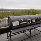 Moss Grills Grill Moss Grills Double Barrel Custom BBQ Grill with Double Firebox - 202
