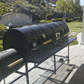 Moss Grills Grill Moss Grills Double Barrel Custom BBQ Grill with Single Smoke Box - 203