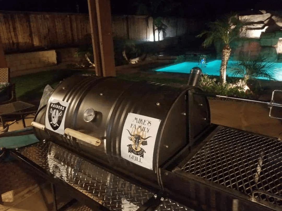 Moss Grills Grill Moss Grills Ranch Style Barbecue Smoker Rotisserie Grill - 201