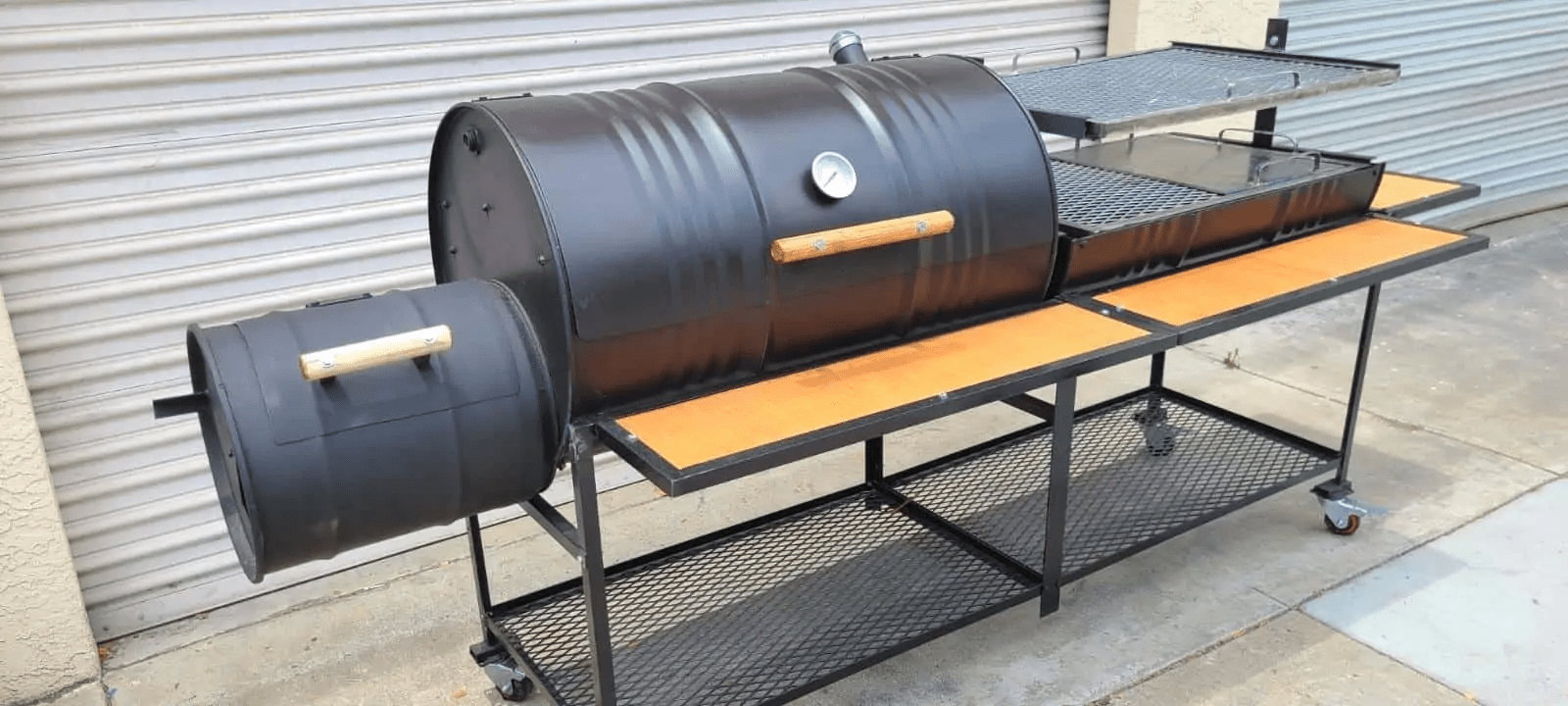 Moss Grills Grill Moss Grills Ranch Style Barbecue Smoker Rotisserie Grill - 201