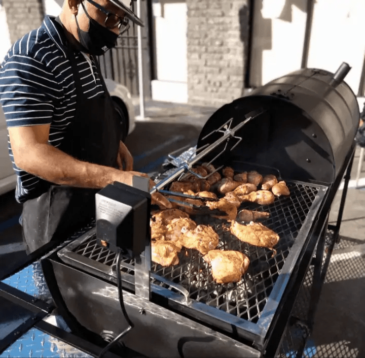 Moss Grills Grill Moss Grills Ranch Style Barbecue Smoker Rotisserie Grill - 201