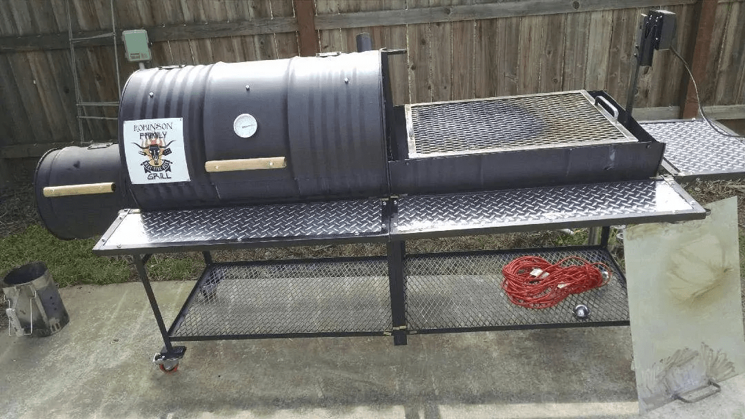 Moss Grills Grill Moss Grills Ranch Style Barbecue Smoker Rotisserie Grill - 201