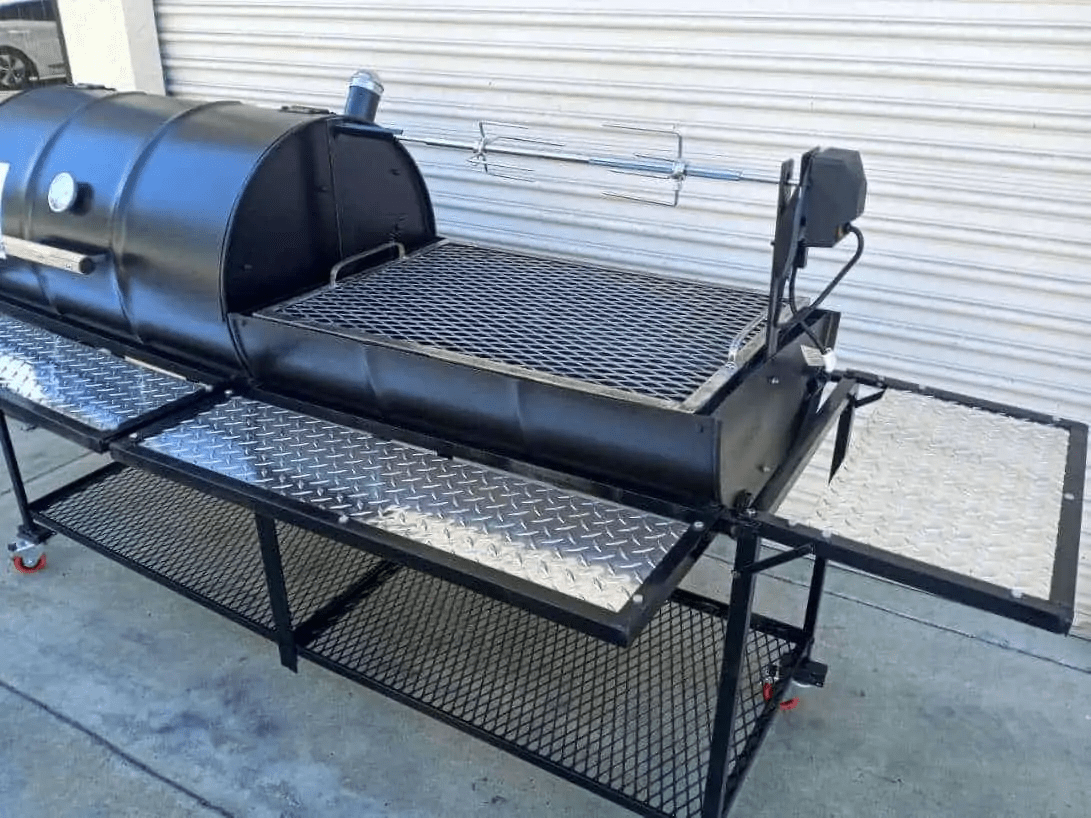 Moss Grills Grill Moss Grills Ranch Style Barbecue Smoker Rotisserie Grill - 201