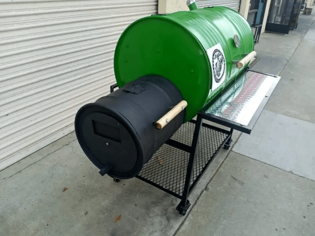 Moss Grills Grill Moss Grills Red Hot Barbecue Smoker with Offset Firebox Grill - 101-1