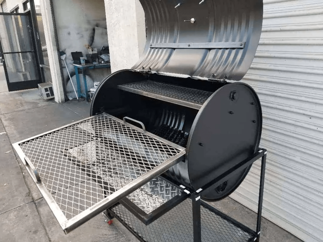 Moss Grills Grill Moss Grills Single Barbecue Barrel Deluxe Grill - 107