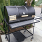 Moss Grills Grill Black Moss Grills Single Barbecue Barrel Deluxe Grill - 107