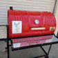 Moss Grills Grill Red Moss Grills Single Barbecue Barrel Deluxe Grill - 107