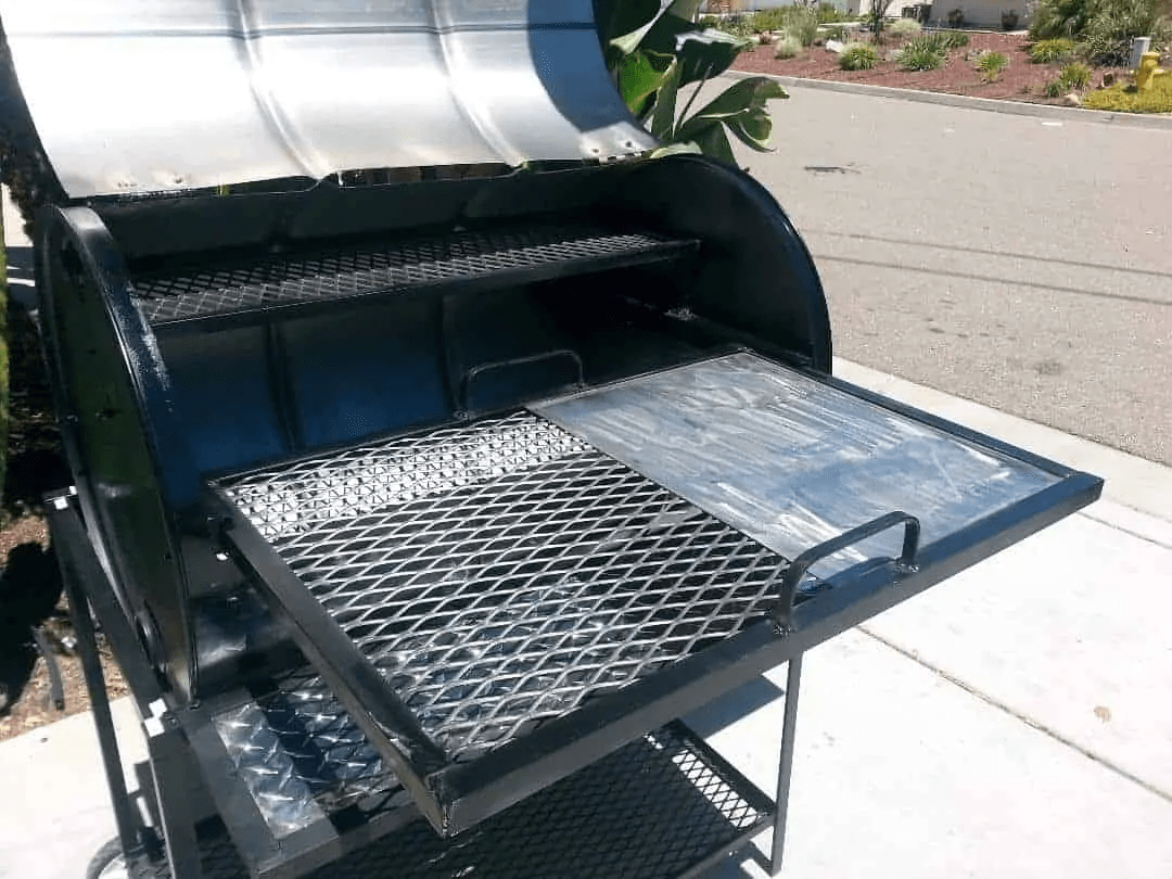 Moss Grills Grill Moss Grills Single Barrel All-In-One Custom BBQ Grill Grill - 105