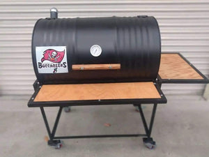 Moss Grills Grill Moss Grills Single Barrel Basic Custom BBQ Grill - 102