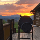 Moss Grills Grill Moss Grills Single Barrel Smoker with Offset Firebox Grill - 101
