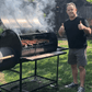 Moss Grills Grill Moss Grills Single Barrel Smoker with Offset Firebox Grill - 101