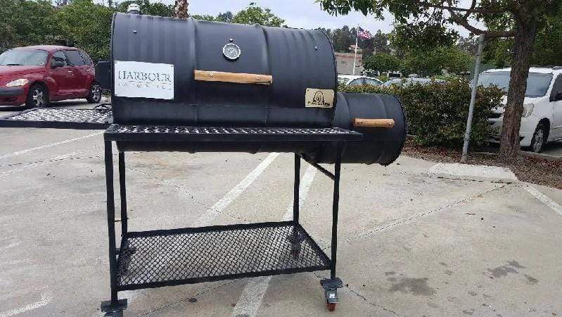 Moss Grills Grill Moss Grills Single Barrel Smoker with Rotisserie - 104