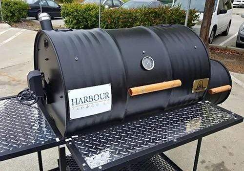 Moss Grills Grill Moss Grills Single Barrel Smoker with Rotisserie - 104