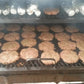 Moss Grills Grill Moss Grills Single BBQ Barrel Custom Grill with Wood Countertops - 103