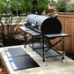 Moss Grills Grill Moss Grills Tailgate Double Barrel Custom BBQ Grill with Diamond Plate Countertops - 205