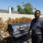 Moss Grills Grill Moss Grills Tailgate Double Barrel Custom BBQ Grill with Diamond Plate Countertops - 205
