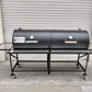 Moss Grills Grill Moss Grills Tailgate Double Barrel Custom BBQ Grill with Diamond Plate Countertops - 205