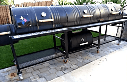 Moss Grills Grill Moss Grills Triple Barrel Triple Smoker BBQ Grill - 302-1