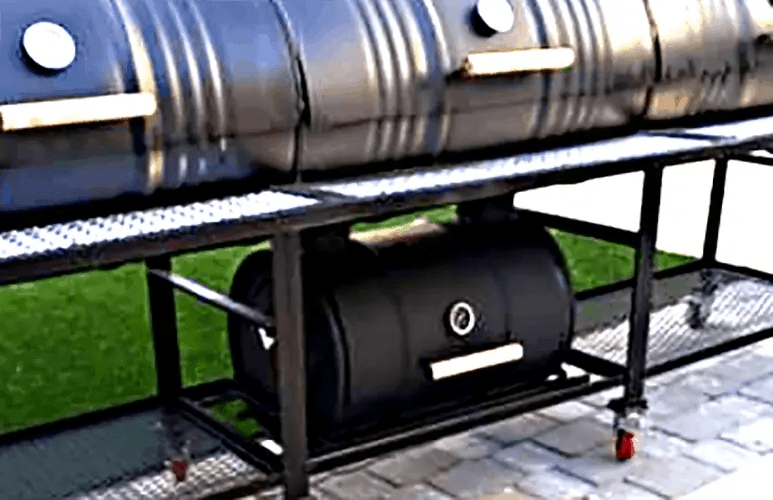 Moss Grills Grill Moss Grills Triple Barrel Triple Smoker BBQ Grill - 302-1