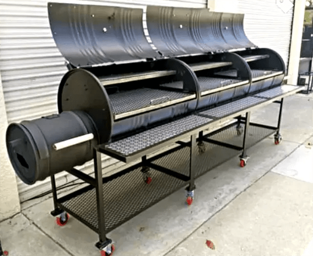 Moss Grills Grill Moss Grills Triple Barrel Triple Smoker BBQ Grill - 302-1