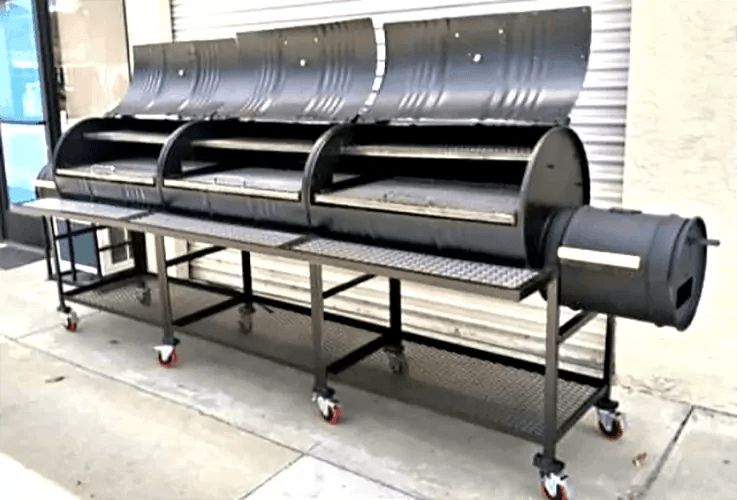 Moss Grills Grill Moss Grills Triple Barrel Triple Smoker BBQ Grill - 302-1