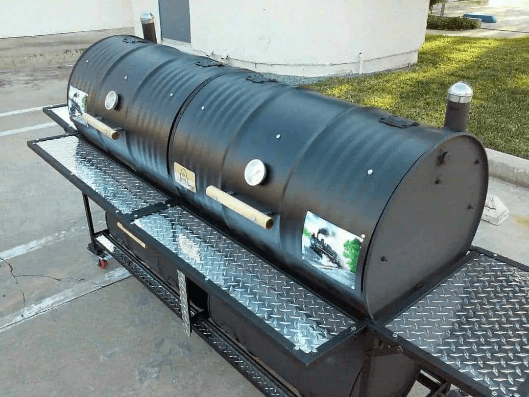 Moss Grills Grills Moss Grills Queen Quad Custom BBQ Grill & Smoker - 401