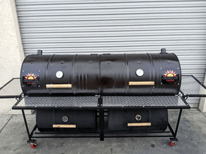 Moss Grills Grills Moss Grills Queen Quad Custom BBQ Grill & Smoker - 401