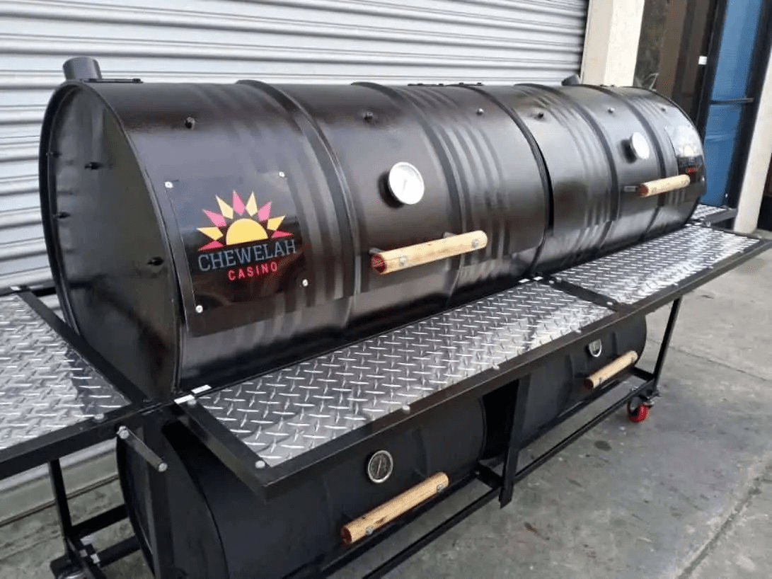 Moss Grills Grills Moss Grills Queen Quad Custom BBQ Grill & Smoker - 401