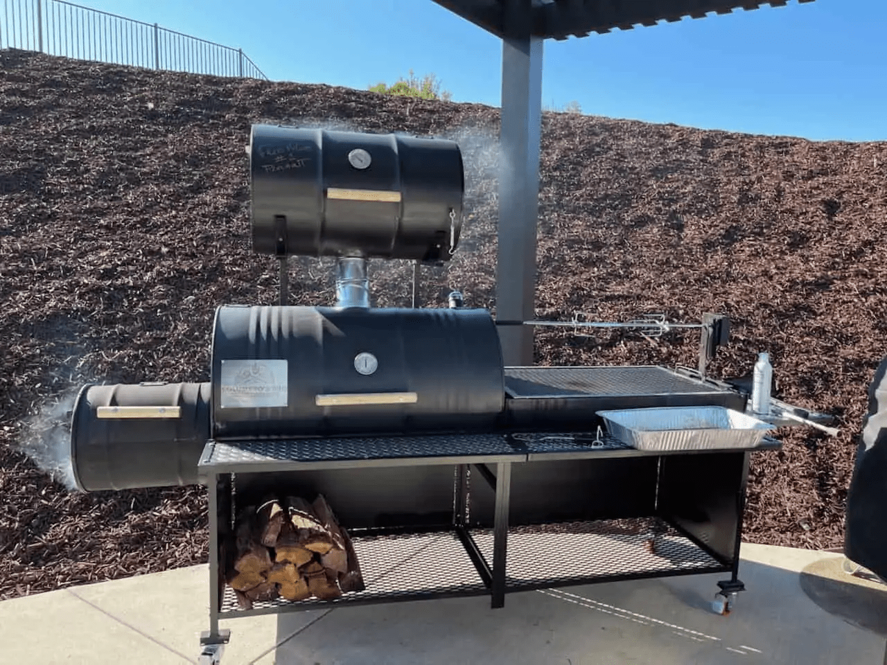 Moss Grills Grills Moss Grills The American Queen Smoker - 209