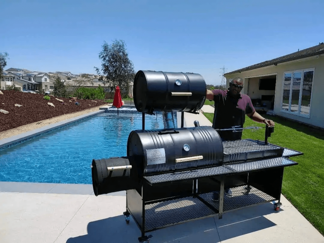 Moss Grills Grills Moss Grills The American Queen Smoker - 209