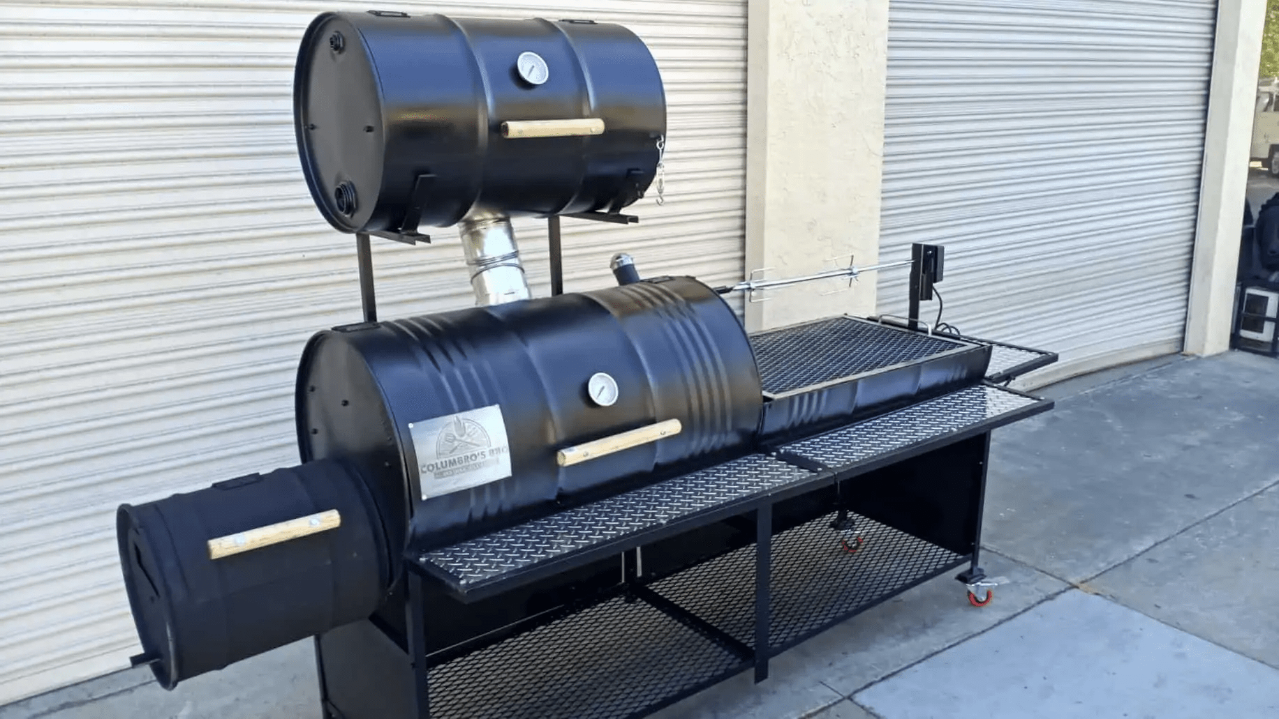 Moss Grills Grills Moss Grills The American Queen Smoker - 209