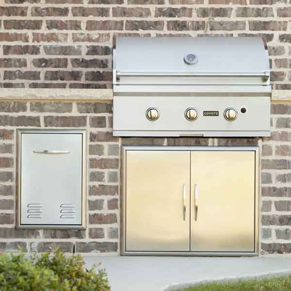 OutdoorKitchenPro Grill Coyote C-Series Pro Package: 36-Inch Built-In Gas Grill PRO36B