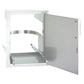 OutdoorKitchenPro Kitchen Fire Magic Premium Flush Single Access Door w/ Tank Tray and Louvers - 53820SC-T