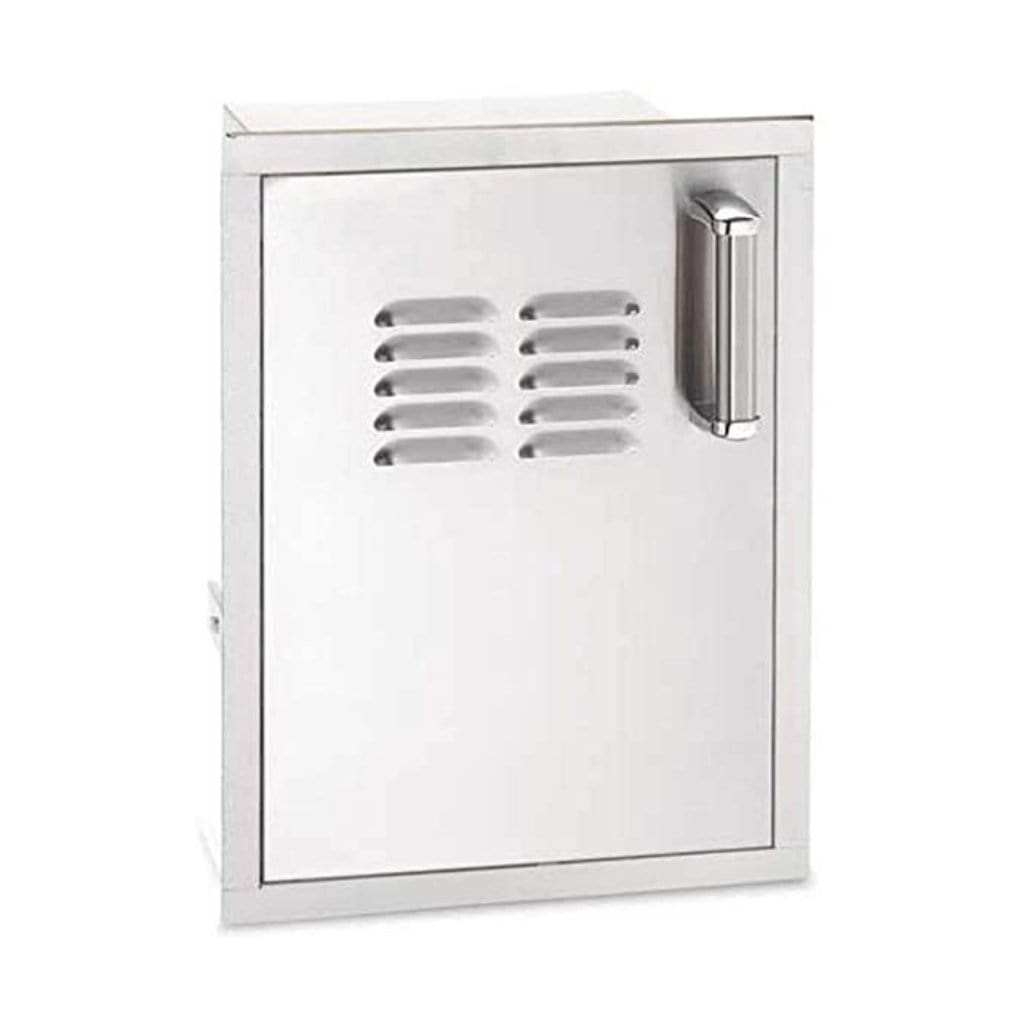 OutdoorKitchenPro Kitchen Left Fire Magic Premium Flush Single Access Door w/ Tank Tray and Louvers - 53820SC-T